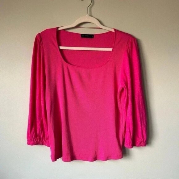 Anthropologie Sanctuary Pink Ribbed Top - Picture 1 of 7
